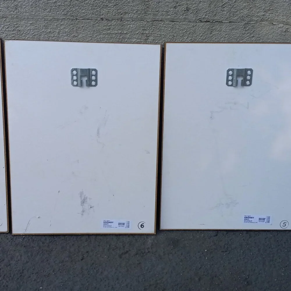 IKEA Gronby 4X Photographic Wall Art Panals New York City Bridges